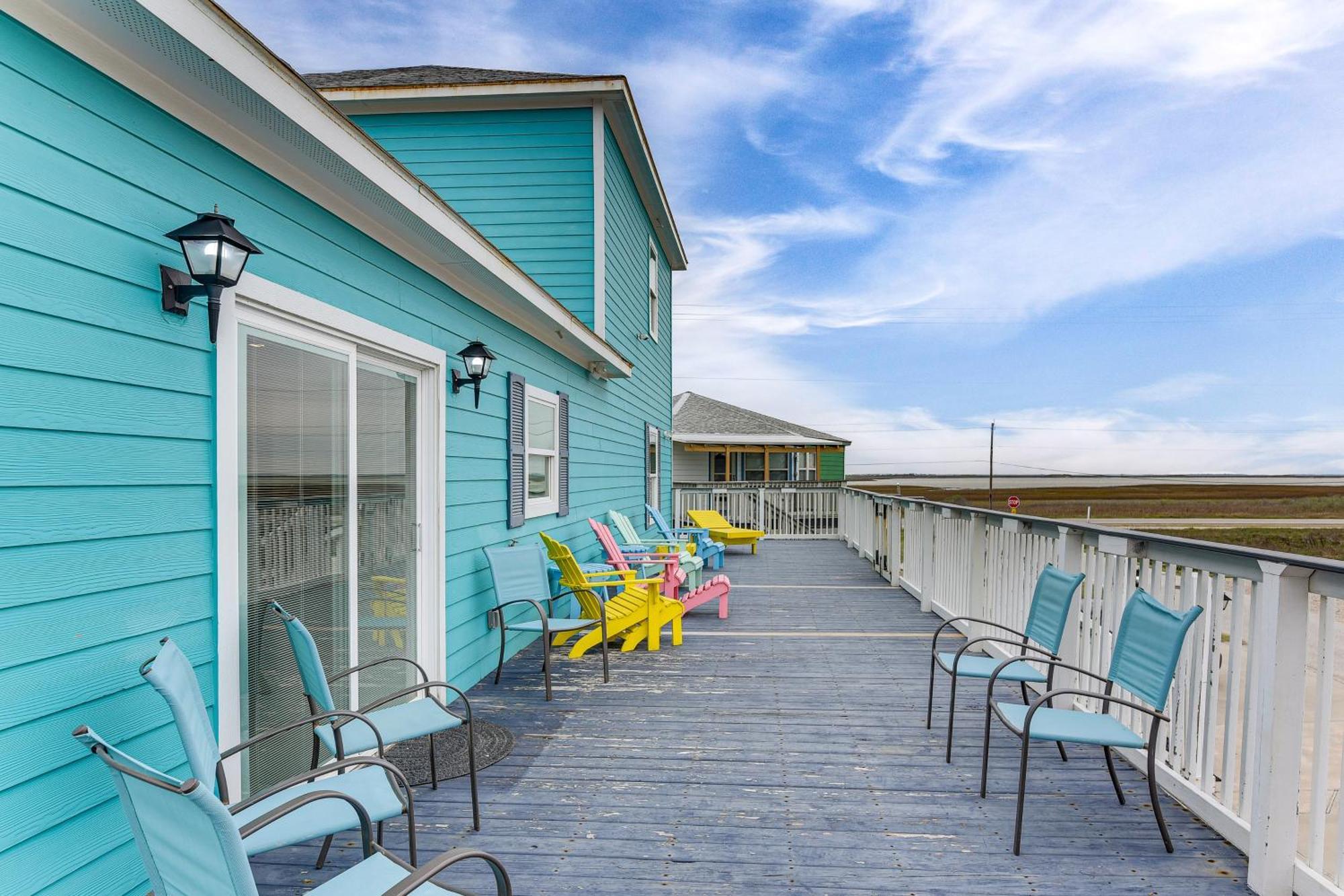Large Group Gulf Retreat, Steps To Surfside Beach! Екстер'єр фото